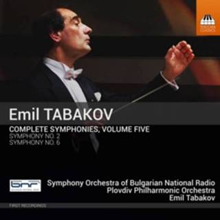 👉 Draagbare radio Complete symphonies, volu s.o. of bulgarian nat. / vol.5. emil tabakov, cd 5060113445629