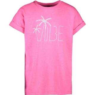 👉 Shirt polyester vrouwen roze T-shirt 8719734440946