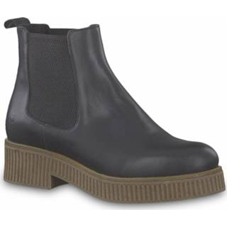 👉 Leer zwart Tamaris Chelseaboot 4059253979034