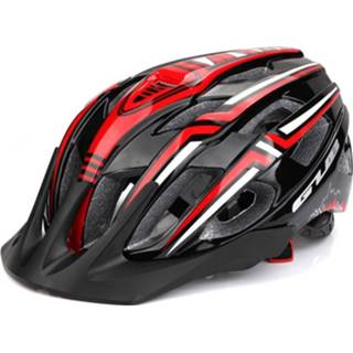 👉 Helm zwart GUB A2 Mountain Road Vehicle Integrally Molded Helmet Bicycle with USB Charging Taillights