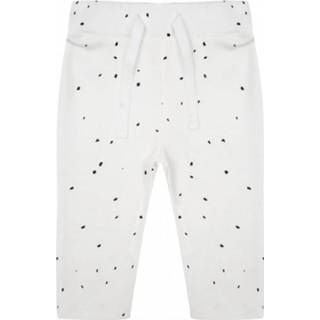 👉 Legging wit zwart katoen 74 Little Indians Dots junior wit/zwart maat 8719274050865