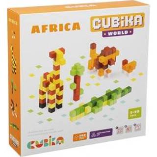 👉 Cubika Wooden construction set Africa