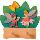 👉 Hout stuks houten speelfiguren Ostheimer Coat Rack Fairy (2 hooks) 4035198001023