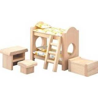 👉 Houten poppenhuis hout stuks kinderen Plan Toys meubels klassieke Kinderkamer 8854740095022