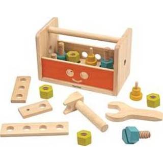 👉 Hout stuks Plan Toys Robot Tool Box 5540 8854740055408