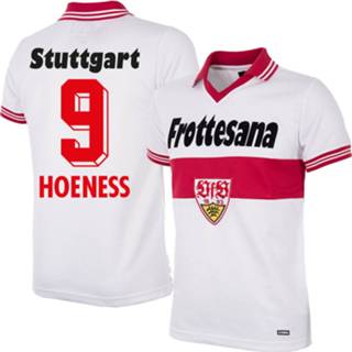 👉 Voetbalshirt l wit VFB Stuttgart Retro 1977-1978 + Hoeness 9 - 5059067572505
