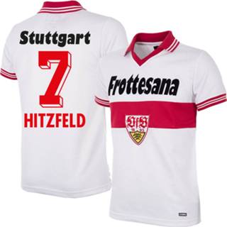 👉 Voetbalshirt l wit VFB Stuttgart Retro 1977-1978 + Hitzfeld 7 - 5059067572406
