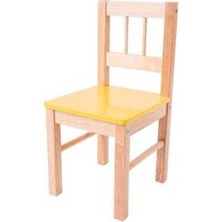 Geel stuks kindermeubels Bigjigs Yellow Chair 691621022542