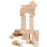 👉 Stuks blokken Edushape Wood-like Soft Blocks- 80 pcs in Bag 7290010424894