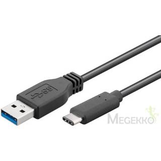 👉 Zwart Microconnect 2m USB 3.1 C A 5712505768747