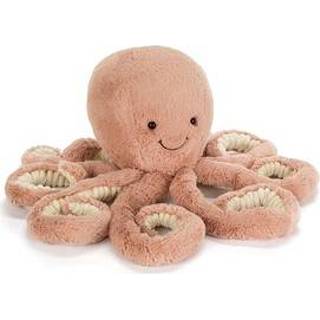 👉 Knuffel groot stuks Jellycat Zeebewoners Odell Octopus Heel 75cm 670983109856