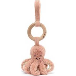 👉 Stuks wagenspanners Jellycat Odell Octopus Wooden Ring Toy - 21cm 670983120233