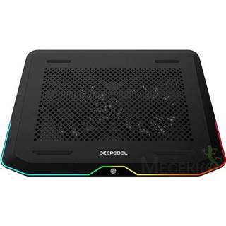 👉 Notebook cooling pad zwart DeepCool N80 RGB 43,9 cm (17.3 ) 800 RPM 6933412775836