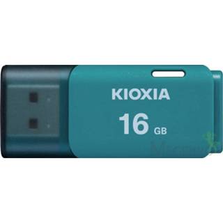 👉 Flash drive blauw Kioxia TransMemory U202 USB 16 GB Type-A 2.0 4582563850231