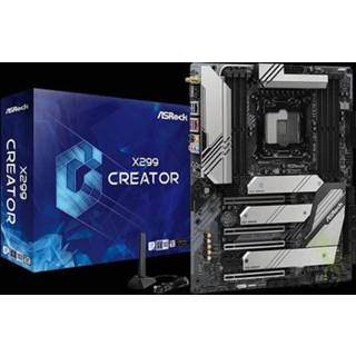 👉 Moederbord Asrock X299 Creator LGA 2066 ATX Intel® 4717677339888