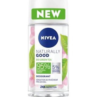 👉 Deodorant donkergroen Nivea Naturally Good Bio Green Tea Roll-On 4005900757883