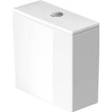 👉 Wit Duravit DuraStyle reservoir 39x17 cm met binnenwerk Dual-Flush 4,5/3 L WonderGliss, 4021534854798