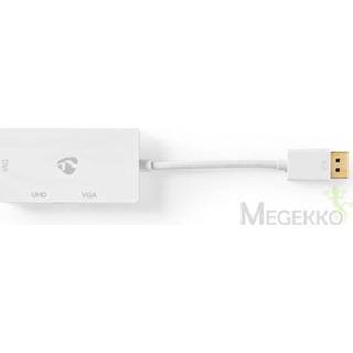 👉 DisplayPort Multipoort-Adapterkabel | Mini-DisplayPort Male - VGA Female + DVI-D 24+1-Pins 5412810326488