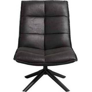 👉 Fauteuil polyester grijs antraciet Clay - Leen Bakker 8714901719726