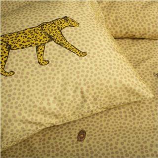 👉 Dekbedovertrekset geel katoen goud Cinderella 240 x 200/220 cm cali golden yellow 8719002160866