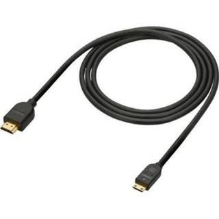 👉 HDMI cable zwart Sony DLCHEM15 1.5M mini 4905524379846