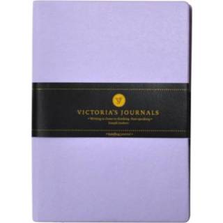 👉 Notitieboek lila papier Soho gelinieerd A6 8719817665266