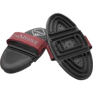 👉 Borstel onesize zwart LeMieux Flexi Curry Comb 5056252309007