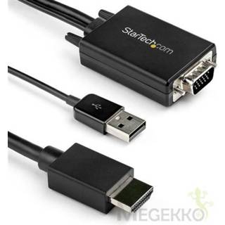 👉 HDMI kabel StarTech.com VGA naar adapter USB-voeding 1080p 3 m