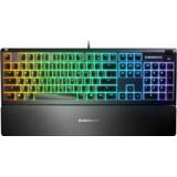 👉 Toetsenbord zwart Steelseries Apex 3 USB QWERTY Scandinavisch 5707119038966