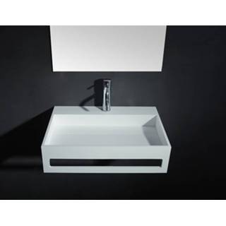 👉 SSI Design Maryland wastafel Solid Surface 60x40x15cm