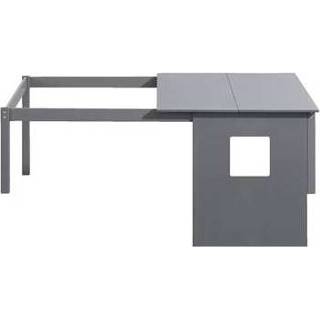 👉 Grenenhout grijs antraciet Opzetdak Ties - Leen Bakker 8714901704470