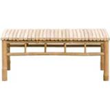 👉 Lounge tafel bamboe beige Loungetafel Tarifa - naturel 90x50x35 cm Leen Bakker 8714901694368