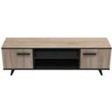 👉 Spaanplaat bruin Demeyere tv-meubel Wayne - Leen Bakker 3397703551708