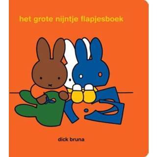 👉 Nijnte Het grote nijntje flapjesboek - Boek Dick Bruna (9056478532) 9789056478537