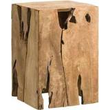 Houten blok hout recycled bruin Decoratief Fenn - 35x25x25 cm Leen Bakker 8714901707808