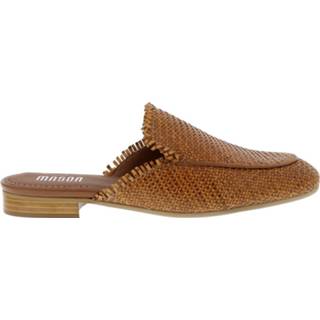 👉 Cognac damesschoenen vrouwen Collection by Marjon Slip-ons 085