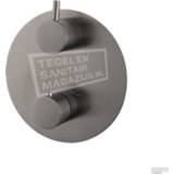 👉 Thermostaat Afbouwdeel Wiesbaden Caral 2 Weg Rond Gunmetal 8719956089626