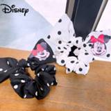 👉 Ornament vrouwen kinderen baby's meisjes New Fashion Disney Mickey Mouse Women Kids Cute Round Point Rubber Band Bowknot Headwear Hair Hoop For Baby Girls Gift