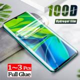 👉 Screenprotector 100d curved full cover Soft protective glass on the for mi10 pro xiaomi mi note10 Hydrogel Film note 10 lite screen protector