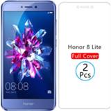 👉 Screenprotector glas Protective glass on honor 8 lite screen protector tempered for huawei honer light 8lite 5.2 huawey huwei hawei huawi onor