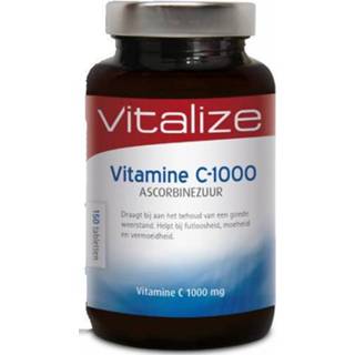 👉 Vitamine gezondheid Vitalize C-1000 Ascorbinezuur Tabletten 8717344376310