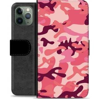 👉 Portemonnee roze IPhone 11 Pro Premium Hoesje - Camouflage 1593447986000