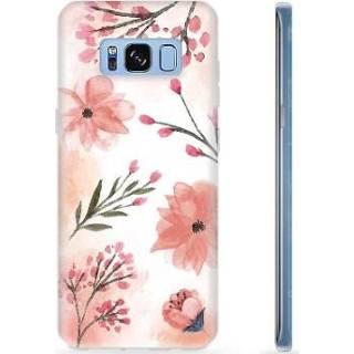 👉 Roze Samsung Galaxy S8+ TPU Case - Bloemen 1593447986000