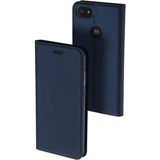 👉 Flipcover blauw Dux Ducis Skin Pro Motorola Moto E6 Play Flip Cover - Donkerblauw 5712579996930