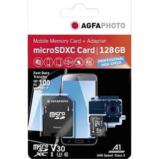 👉 Geheugenkaart AgfaPhoto Professional High Speed MicroSDXC 10613 - 128GB 4250255103186