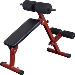👉 Body-Solid (Best Fitness) Ab Board Hyperextension - Rood