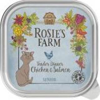 👉 Kattenvoer Rosie's Farm Senior 16 x 100 g - Senior: Kip en Zalm 4062911006034