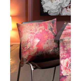 👉 Kussenhoes Noemi Apelt Rood/Goudkleur