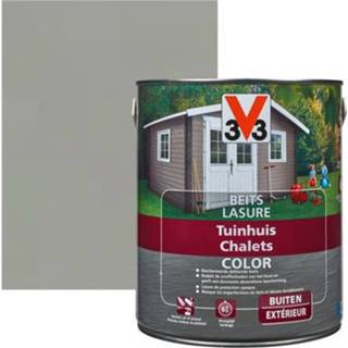 👉 Tuinhuisje male V33 houtbeits Tuinhuis moonstone zijdeglans 0,75L 3153890231645