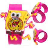 👉 Watch silicone kinderen jongens meisjes Can Bend Soft Strap 3D SpongeBob Children Toys Kids Watches for Boys Girls Gift Students Clock Child Quartz